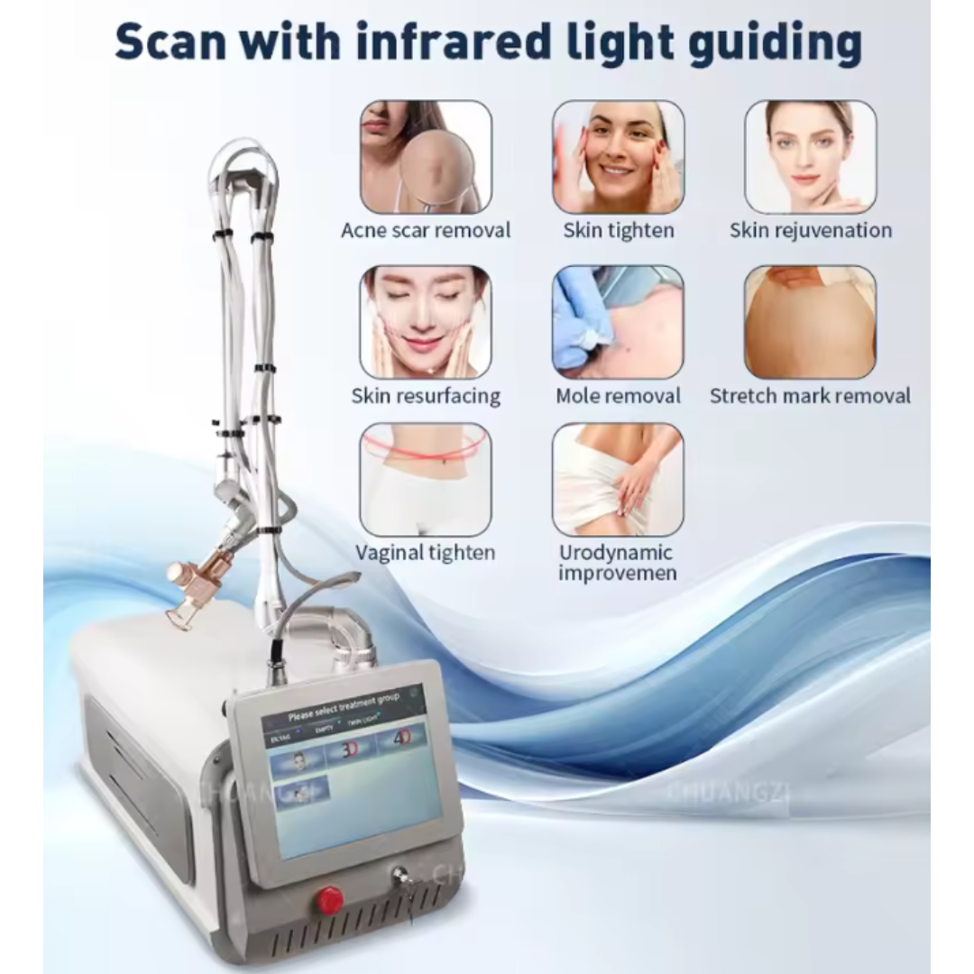 High Power 4D Photon CO2 Fractional Laser Skin Care Equipment for Deep Skin Repair and Collagen Regeneration Salon Use