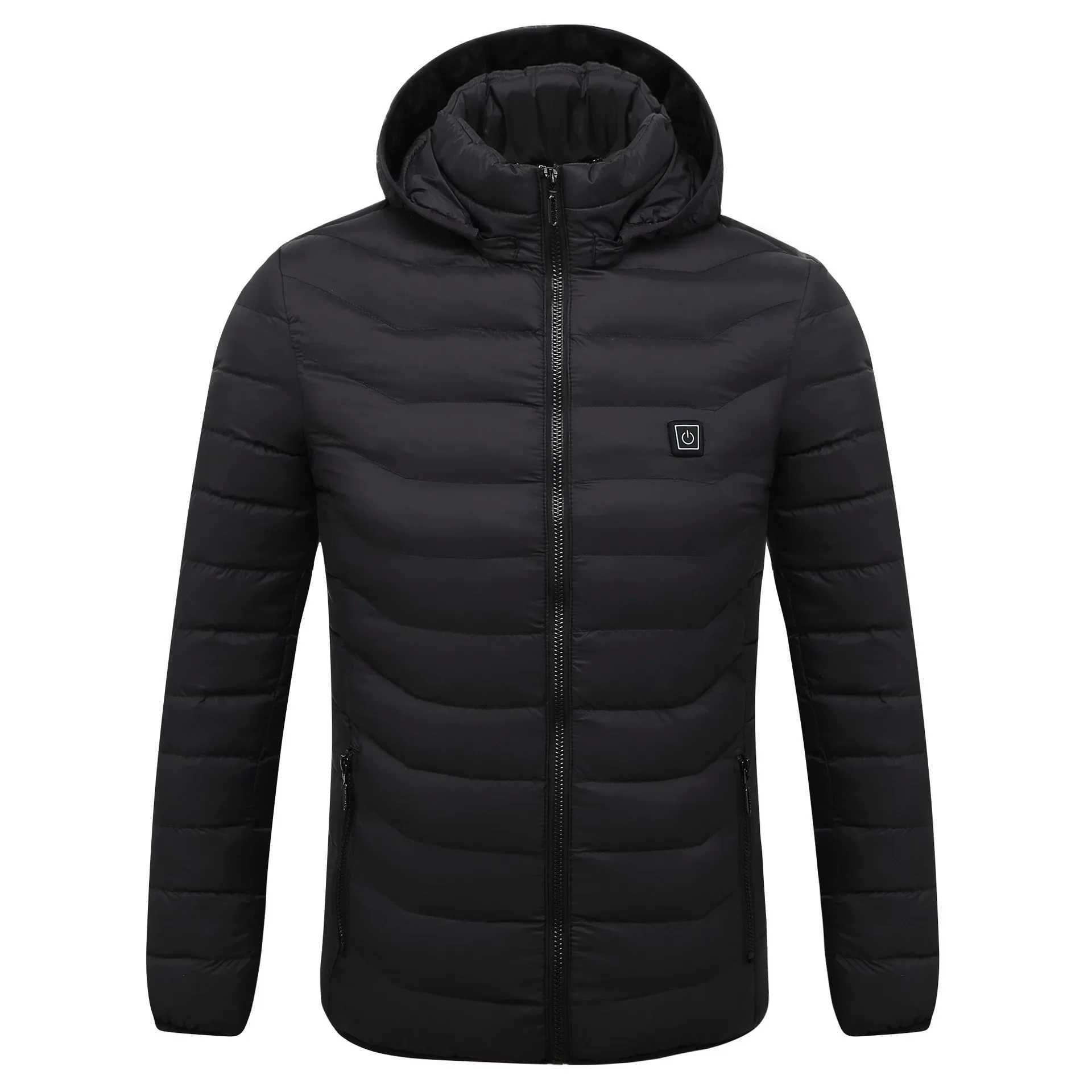 Smart Heating Outerwear Lightweight Thermal Mens Electric Vest USB Constant Temperature Heating Cotton Jacket Windproof Outdoor H251017
