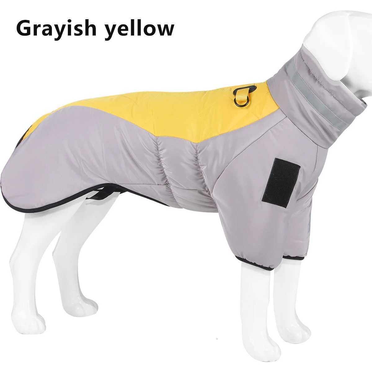 Windproof Dog Coat Winter dog coats Outdoor Warm Cape Type Reflective With Dog Name Sticker Pet ClothesW251017