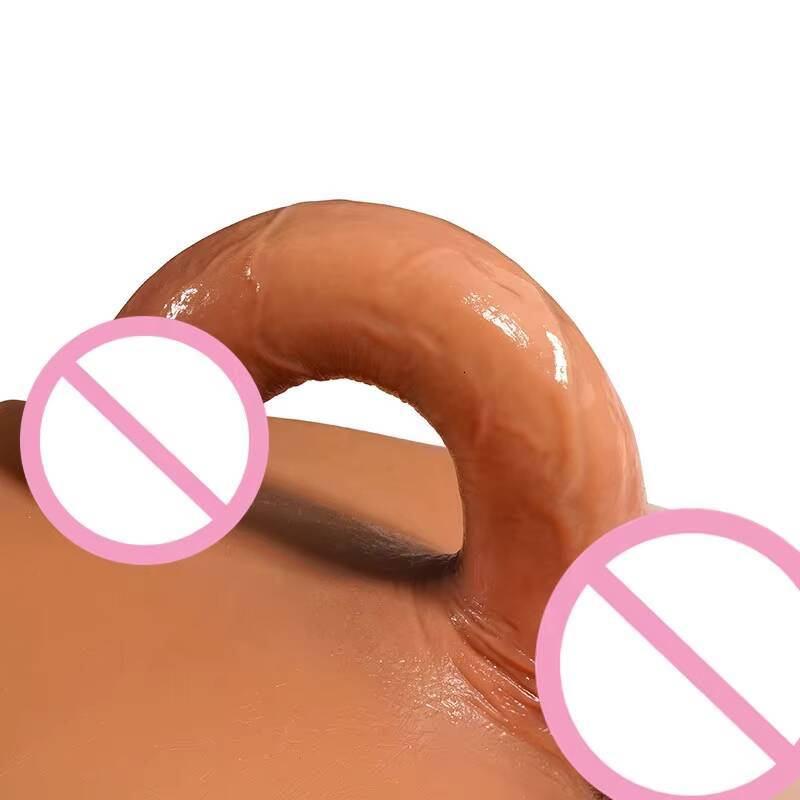 Silicone Realistic Sex StrapOn Dildo for Couples Soft Adult Sex Toys with Pantie Underwear for Pegging Men and Girl