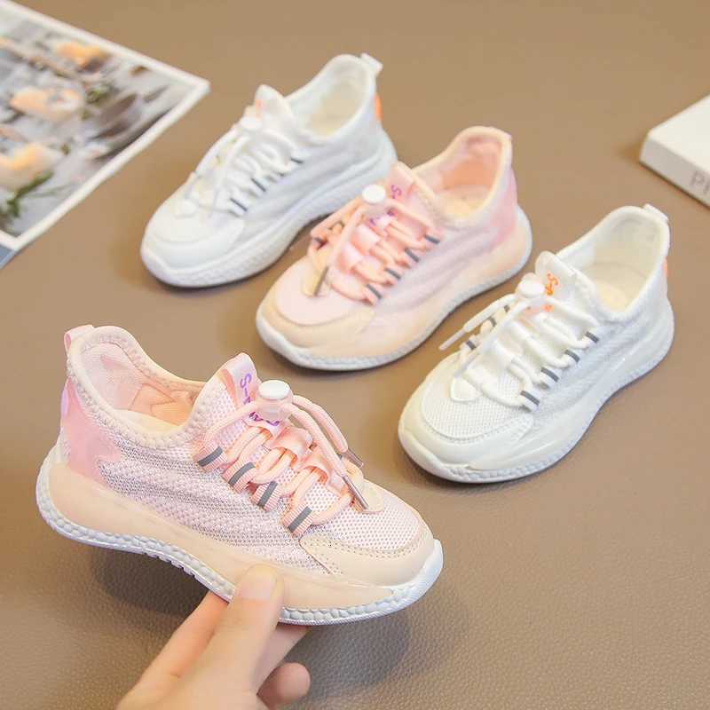 Childrens Casual Sneakers Outdoor Sport Mesh Comfortable and Breathable Cute Running ShoesT251017