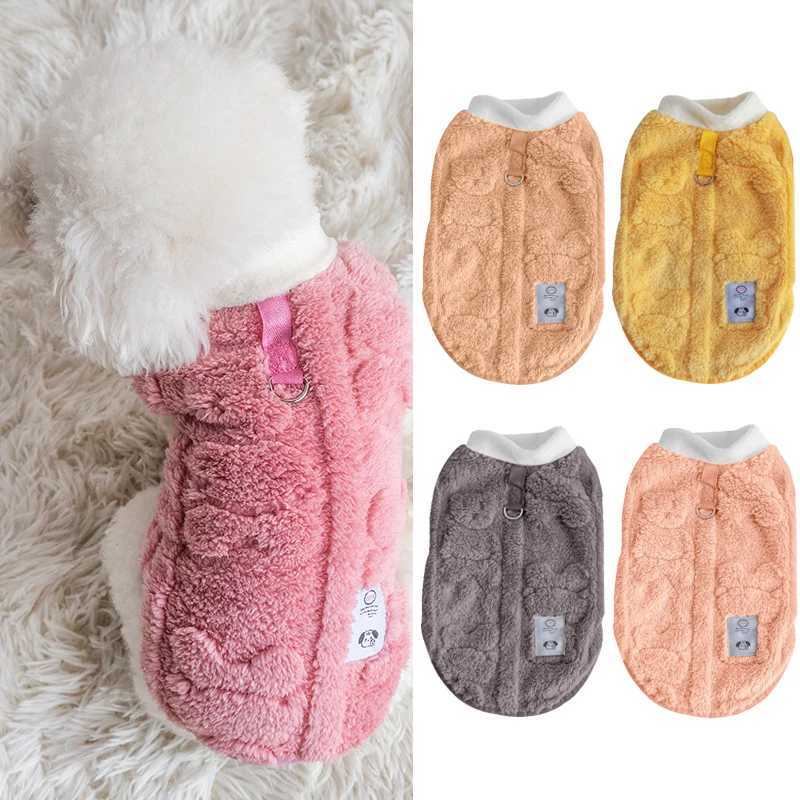 Winter Warm Puppy Kitten Pullover Soft Fleece Dog Clothes Pet Clothes for Small Dogs Chihuahua Bulldog Apparel Sweater for DogsW251017