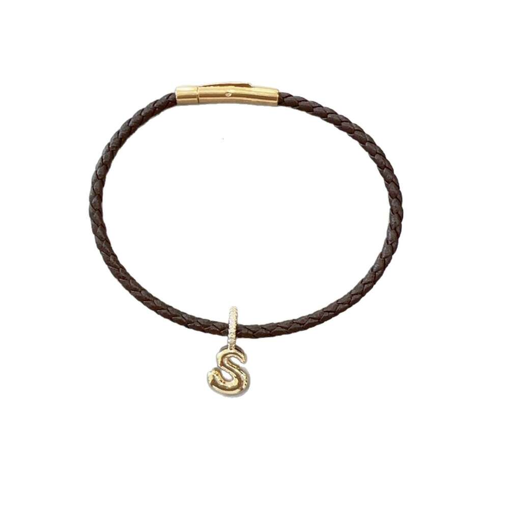 Braided Letter Couple Matching Bracelets Commuting Versatile Best Friend DIY Bracelet ddmypluto