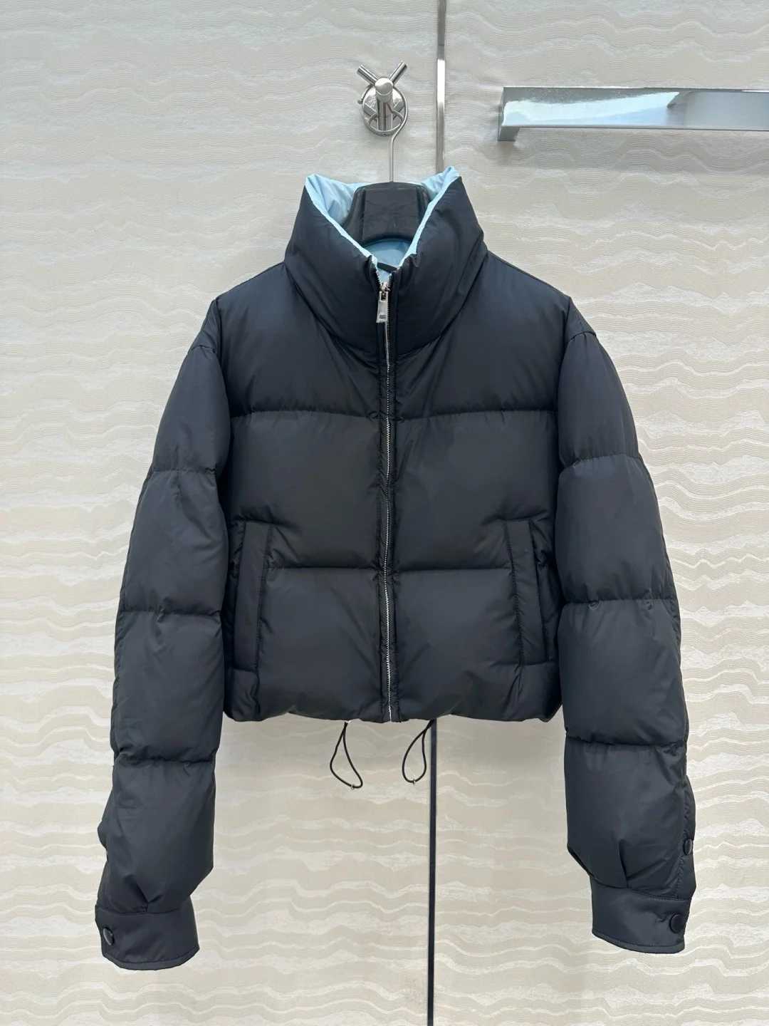 Winter Women Warm Down Jacket Stand Collar Windproof Short Jacket Thicken Fashion 90 White Duck Down Loose Parkas Coat Outwear W251016