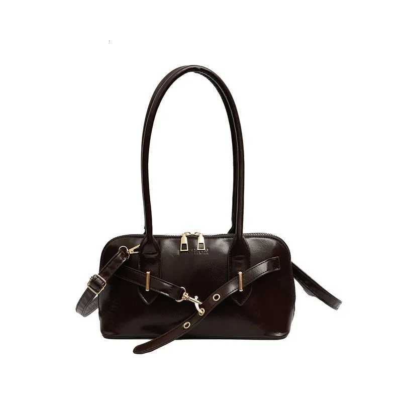 Handheld Cmuter Bag Wens New Fi Underarm Bag Large Capacity Trendy Single Shoder Bag for Autumn1 D251017