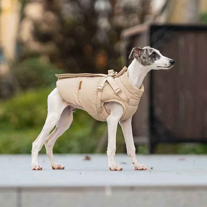 Autumn Winter Dog Coat Down Jacket CottonPadded Clothes With Integrated Chest and Back Windproof Products for Small Large DogW251017