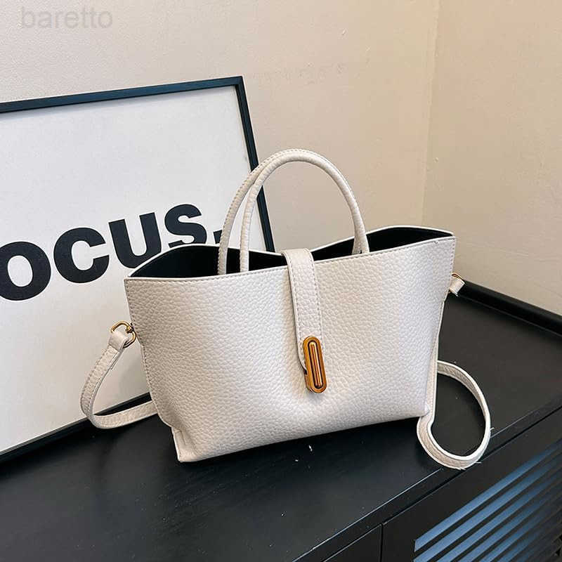 Bucket Bags for Women Vintage Bucket Shoulder Crossbody Tote Bag Faux Leather Top Handle Purse Z251017