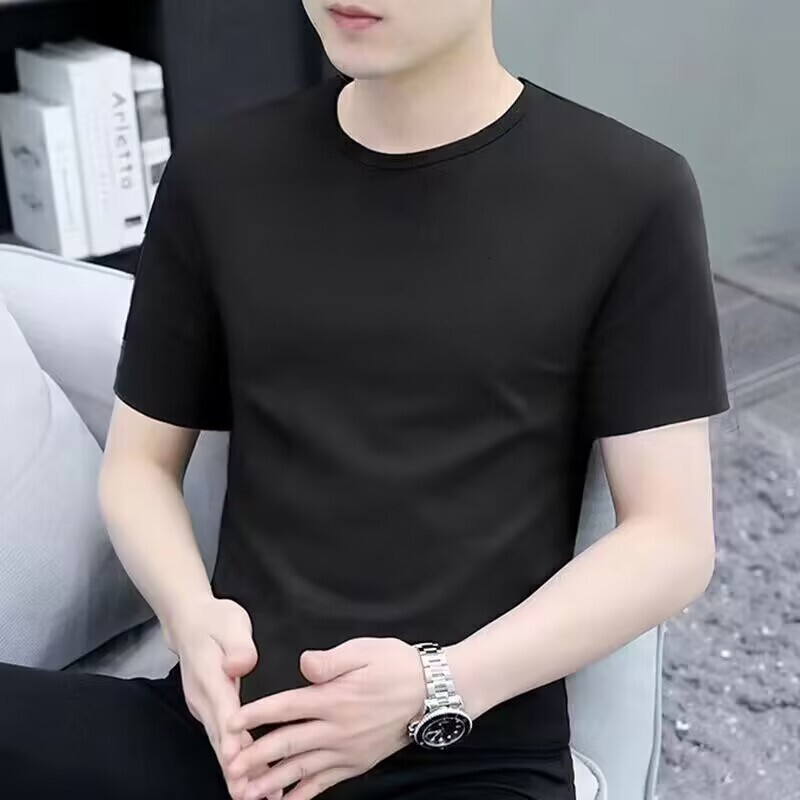 Winter Fleece-Lined Warm Affordable Quick-Dry Long Sleeve T-Shirt Men's Sports Top Running Morning Jogging Half-Zip Training Wear