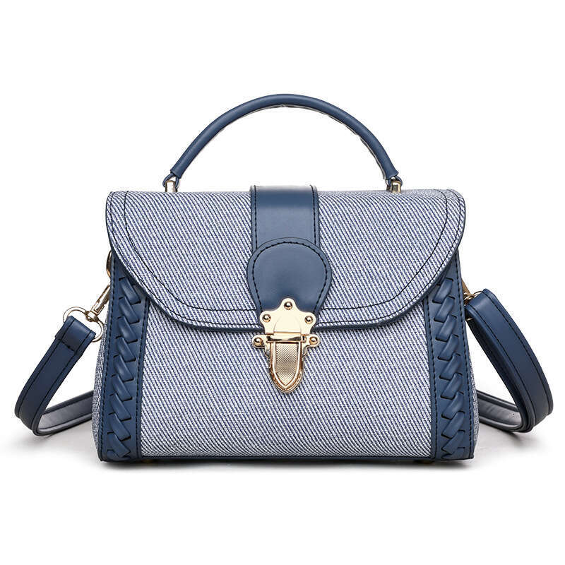 New Trendy Fashion Handbag Large Capacity Shoulder Crossbody Color-Block Small Square Bag Women's Backpack
