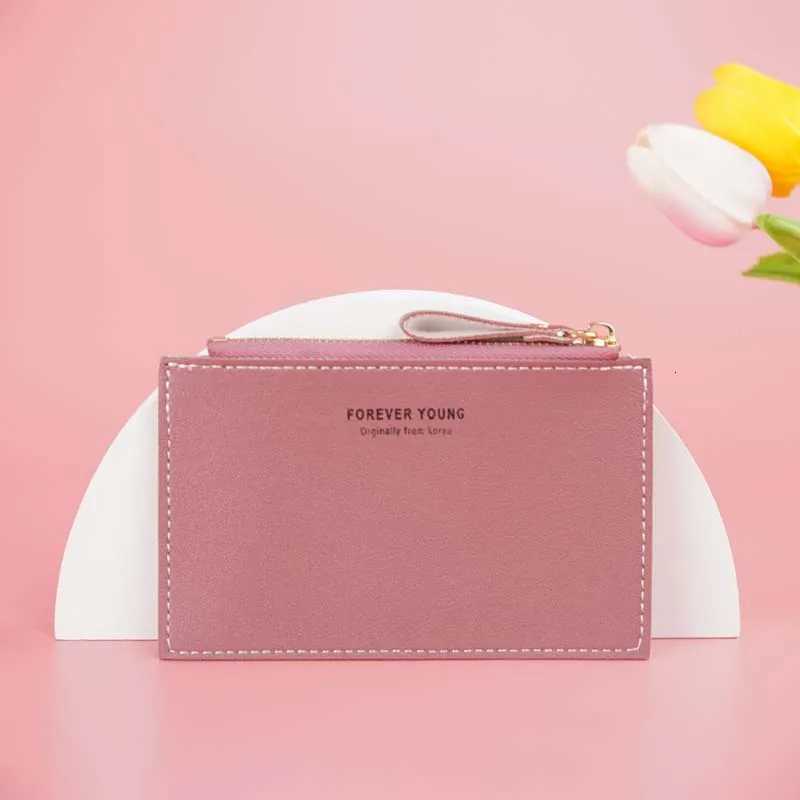 Mini ladies PU leather ID card holder bank credit card holder multislot ultrathin coin purse card holder for men and womenW251017