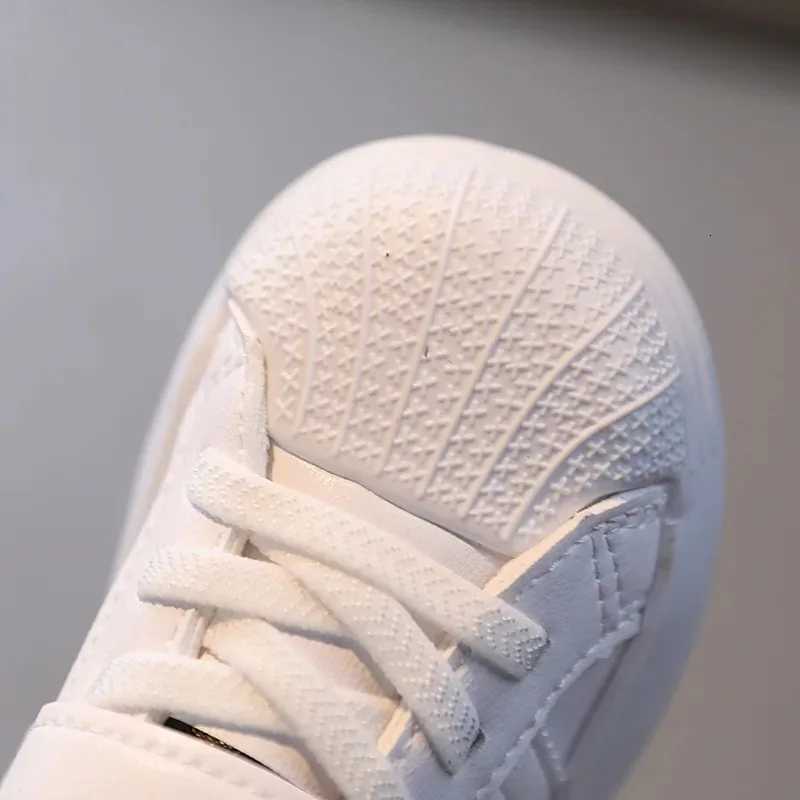 Spring Autumn New Fashion Design Non Slip Casual Shoes Children Sports Kids Boys Toddler Shoes Girl Hook Breathable SneakersT251017