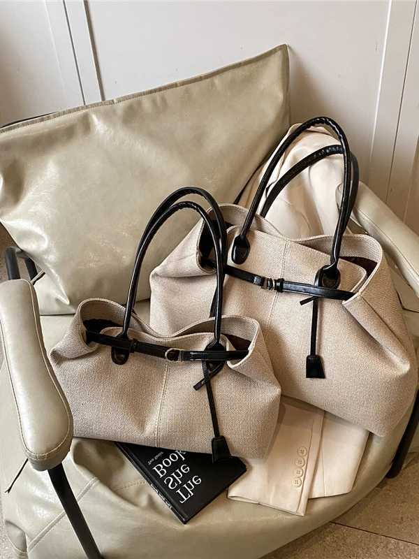 Time Cmuter Large Capaci Denim Handbag Wens 2025 New Spring Summer Color Blo oder Tote Bag Casual1 D251017