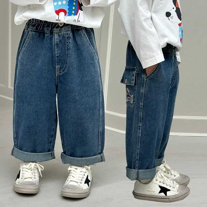 Boys Jean Pants Long Trousers Denim 2025 New Arrive Spring Autumn Babys Kids Teenagers High Quality School Childrens ClothingT251017