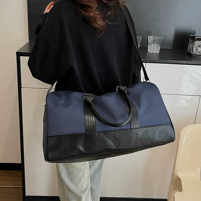 Large Capacity Travel Bag 2025 New Model Business Trip Travel Boarding Luggage Backpack Dry Wet Separation Sports Gym Bag for Men 250415