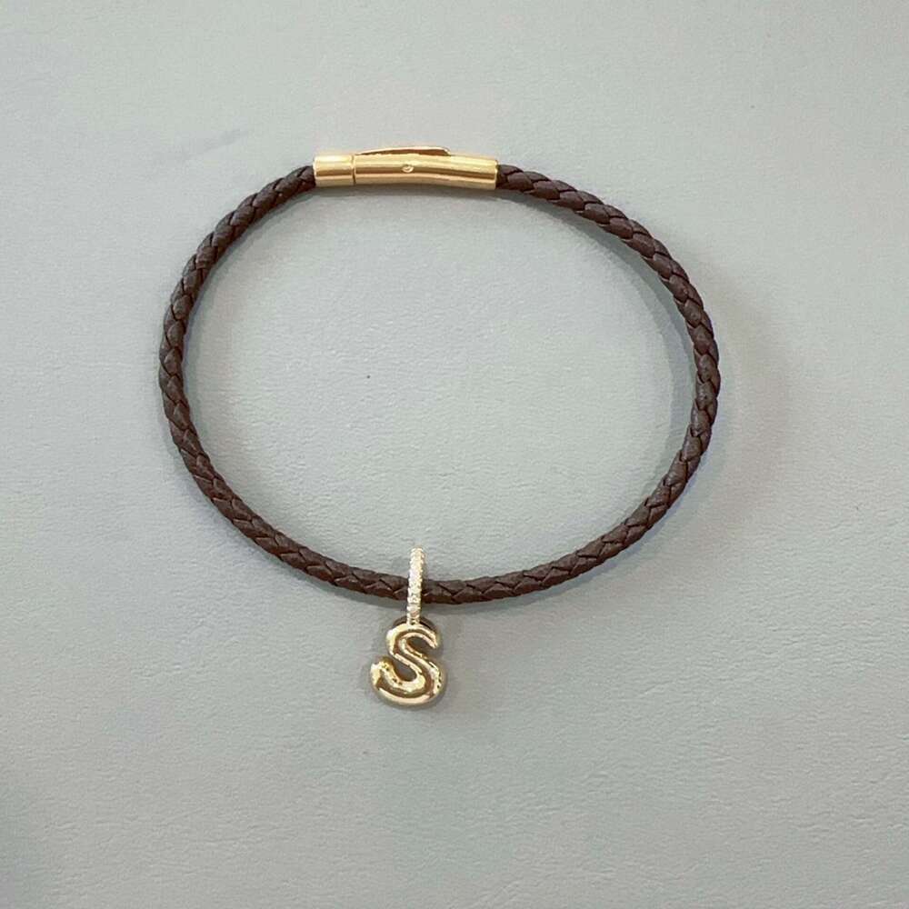 Braided Letter Couple Matching Bracelets Commuting Versatile Best Friend DIY Bracelet ddmypluto