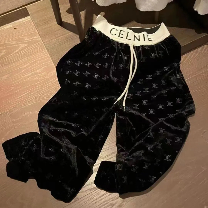 sweat pants luxury Womens Pants Women pantsl Studios 2color Flare pants Sweatpants Womens Jogger Fashion Hip hop Casual Pants Lovers Street Tracksuit Suit