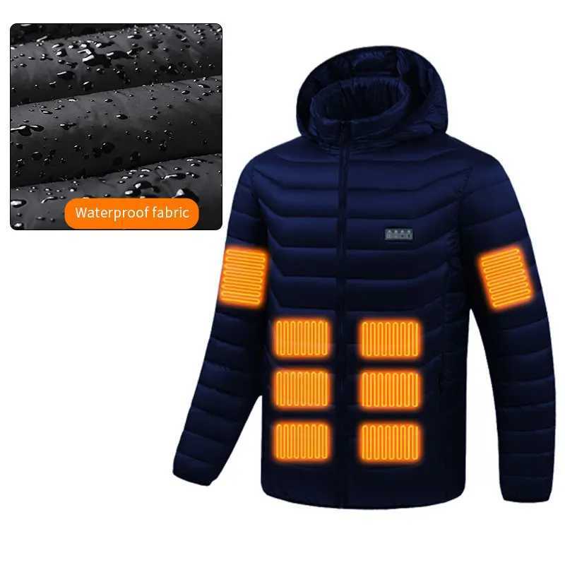 31 Area Heated Jacket Winter Women Warm Camping Heating Coat Men Hunting Heat Apparel Cold Weather Power Bank Not Included H251017