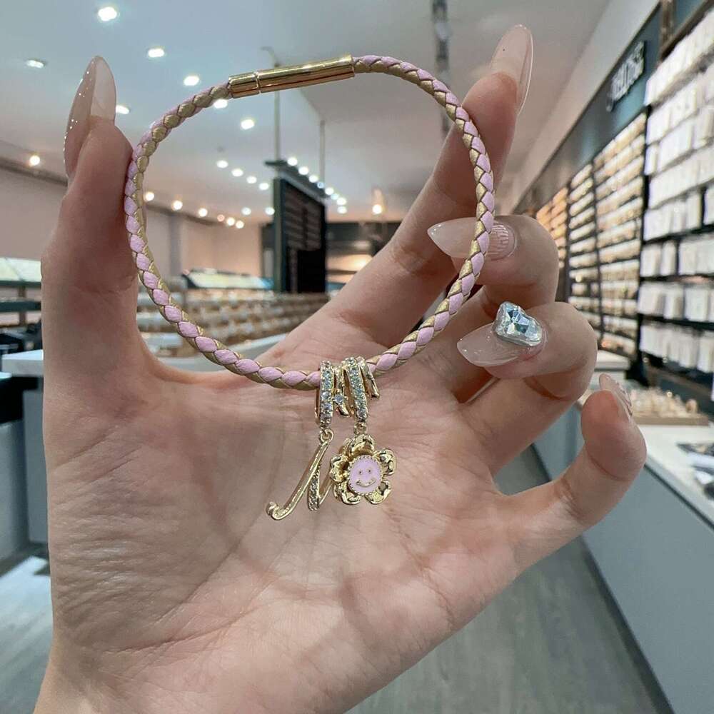 Dopamine Colorful Letter Bracelet DIY Fashion Versatile Women's Clothing Accessories ddmypluto