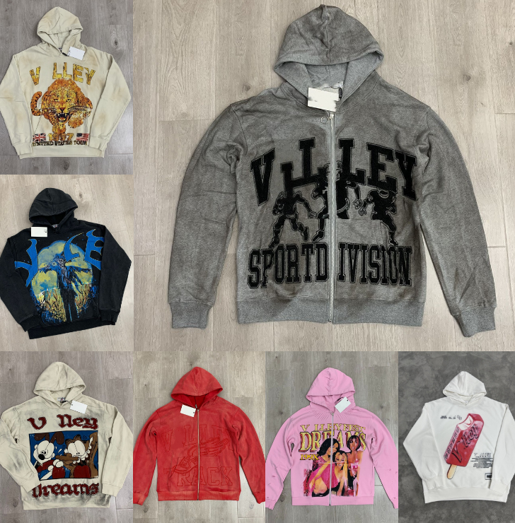 Designer Mens Vale Hoodies Harajuku Washing Trend Sweatshirts Casual Valley hoodie Streetwear Heavy Water Oversized Hoodie Tracksuit High Quality