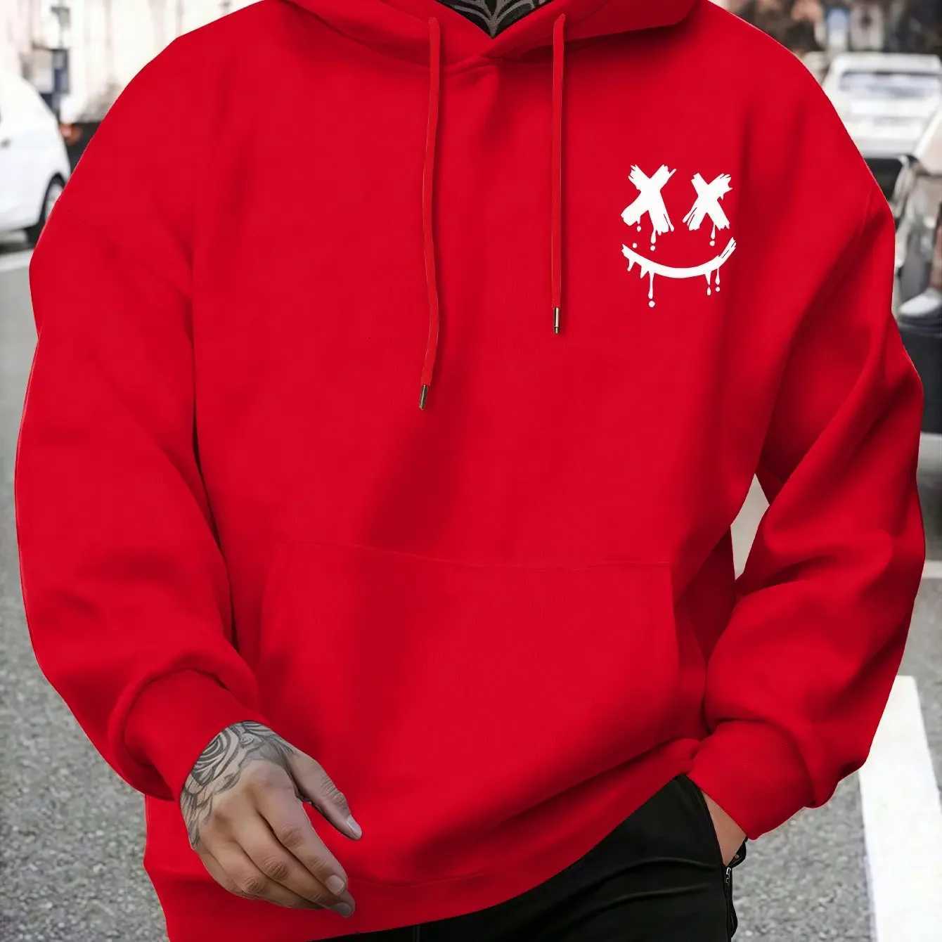 Man Hooded Sweatshirts All Season Daily Casual Sports Hoody Coats Home Outdoor Comfort Pullover Hoodies Fashion Mens Clothes Z251017
