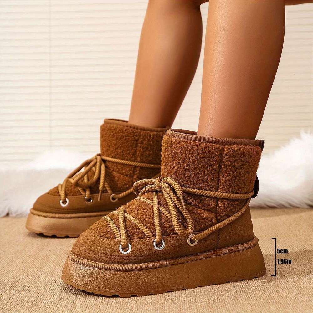 Sophieyen Women's Anti-Slip TPR Sole, Fuzzy Furry Exterior, Cushioned Insole Beige/ Weather, Everyday & Formal Outfits - Easy-Clean Shoes, Non Sl