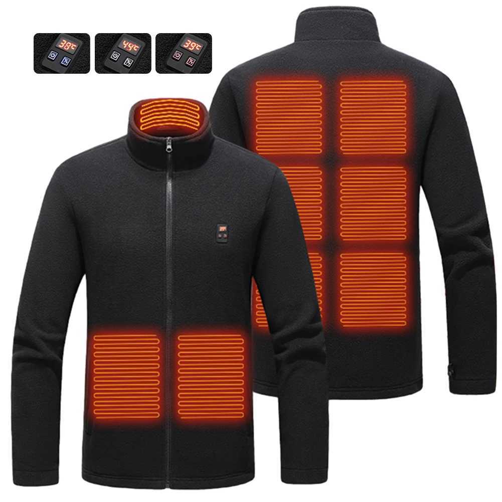 9 Areas Heated Vest Men Jacket Heated Winter Womens Electric Usb Heater Tactical Jacket Men Thermal Vest Body Warmer Coat H251017