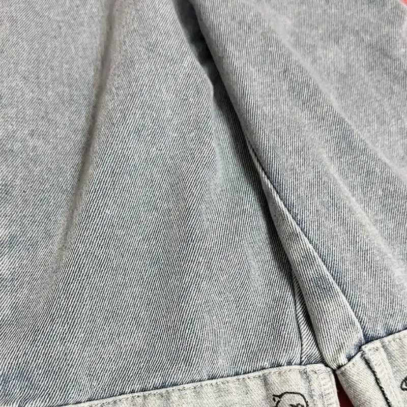 Spring Autumn Baby Boy Wide Jeans Korean Casual Cartoon Outwear Children Boy Denim Pants Loose Elastic Waist Kid Boys TrousersT251017
