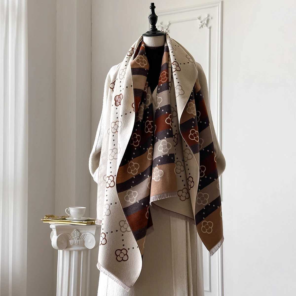 Womens Winter Versatile Trendy Highend Feel Faux Sheepskin Office Air Conditioner Scarf Thickened Warm Neck Warmer C251017