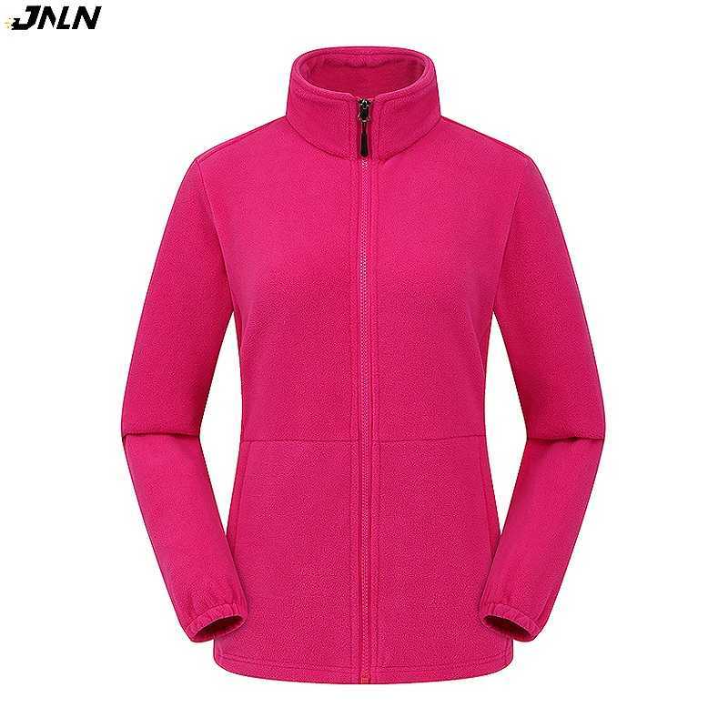 JNLN Winter Polar Fleece Jackets Women Windproof Thermal Soft Shell Jacket Outdoor Hiking Camping Skiing Climbing Warm Coat J251017