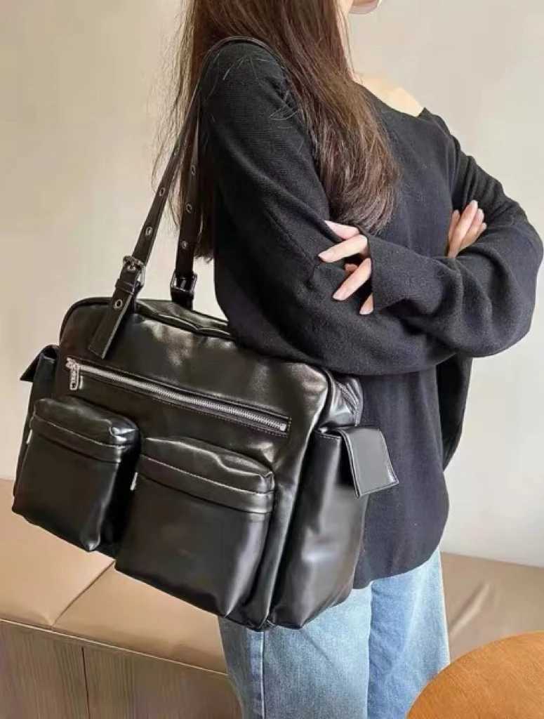 Correct versi Sg Yuqi Kim Chaew Choi Kangkyu same brand as Korean starsMotorcycle Bags Wens Crossbody Ba D251017