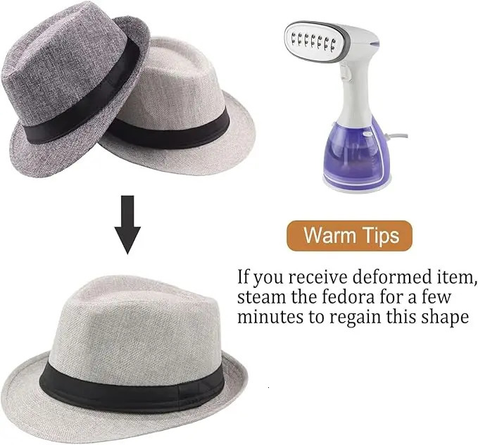 1024 Pack 1920s Fedora Hats for Men Short Brim Sun Panama Hats Classic Pork Pie Hats Summer Hat for Women Party Wedding Costume 251015