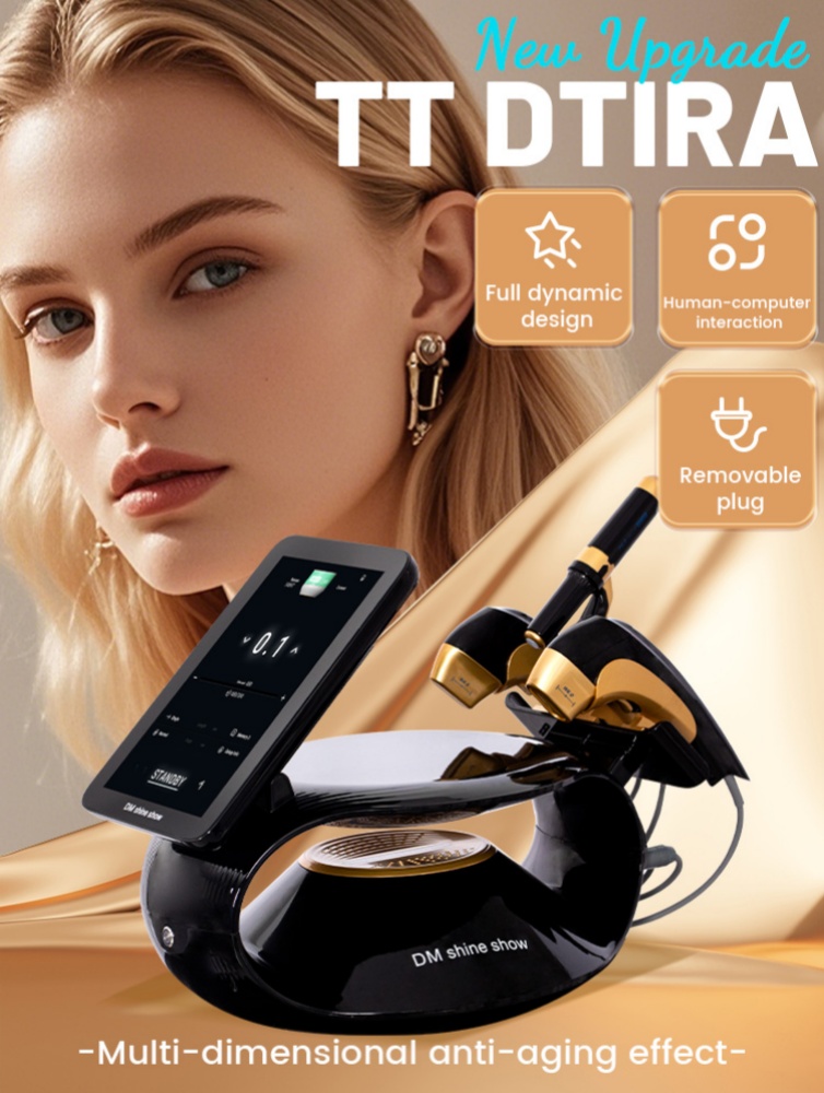 13.3 "TT Double Lift Facial Lift Body Lift Skin Firming Anti-aging Skin Rejuvenation Firming Hot Selling Portable Machine