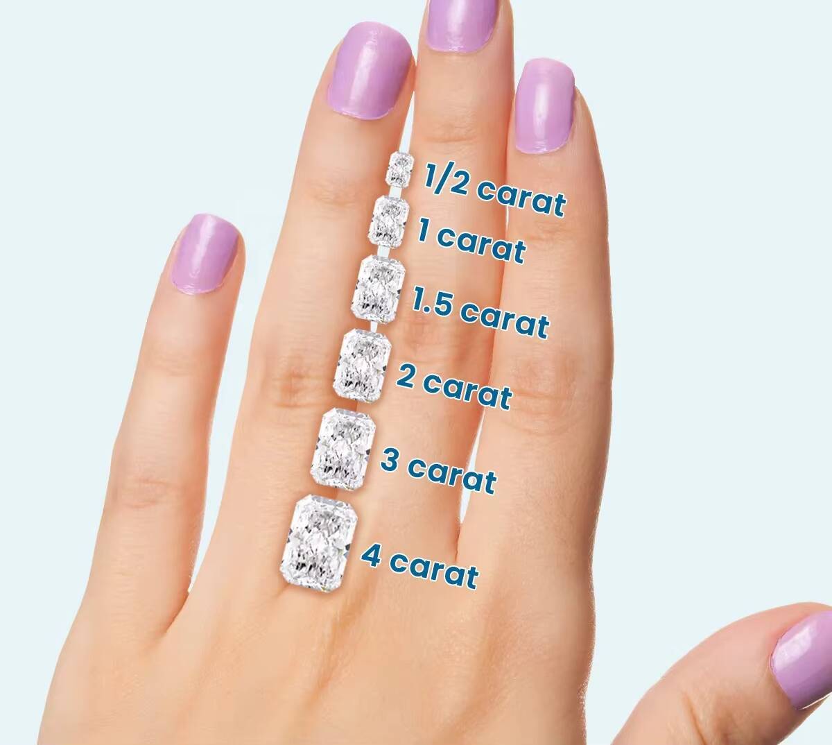 IGI Radiant Cut Lab Diamond Engagement Ring 2 CT Radiant Cut Solitaire Wedding Ring Thank You Gift for Women Handmade Jewelry