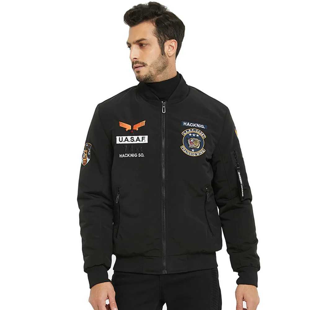 Men Military Pilot Reversible Jackets Men Autumn Bomber Cotton Coat Tactical Army Jacket Male Casual Air Force Flight Jacket J251017
