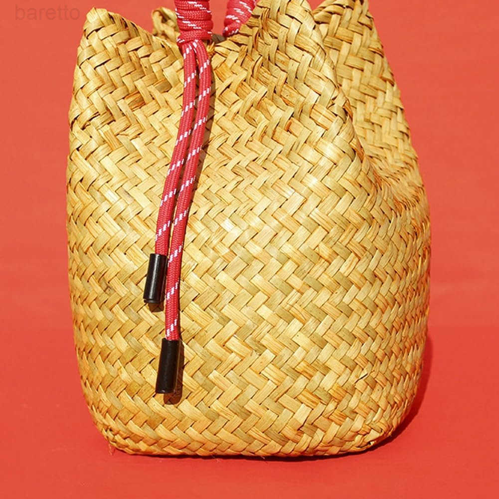 Clutch Purse for Women 2025 Trendy Handbag Soft Handle Beach Evening Bag Wallet Bamboo Bucket Bag Party Prom Z251017