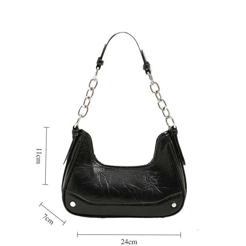 2025 Wen Bag Underarm Bag Chain Handbag Wens Shoder Bag Fem Crossbody Bag Pu Sier Black Handbags Cluh Purse D251017