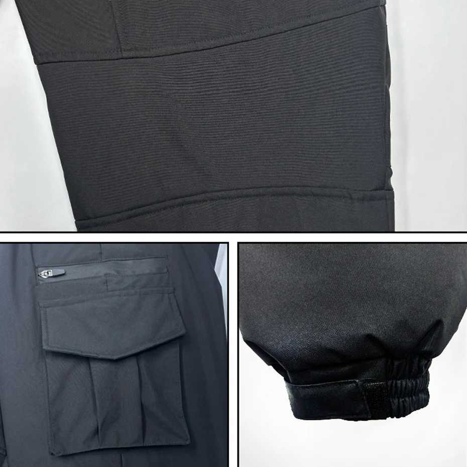 USB Heating Jogger Pants Men Winter Infrared 18 Heating Areas Pants Male Electric Heated Pants Waterproof Trousers H251017
