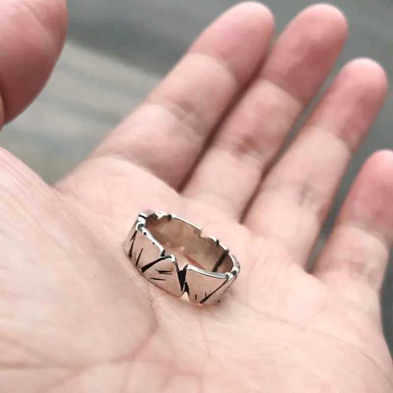 1Pcs Bague Homme Rings for Men Irregular Para Hombres Jewelry Vintage Y2k Anel Punk Gothic Couple Ring Adjustable Nuevo En Anill Z251017