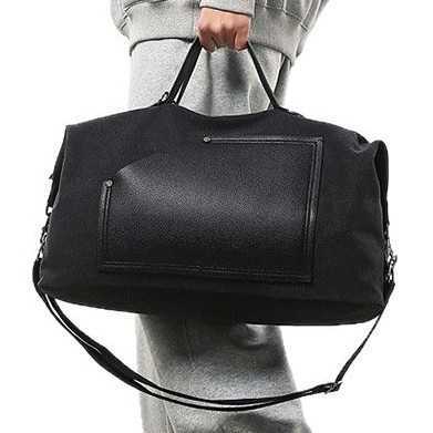 New Simple Fashion Gym Bag Large Capacity Casual Travel Storage Bag Women's Sports Yoga Training Bag 250415