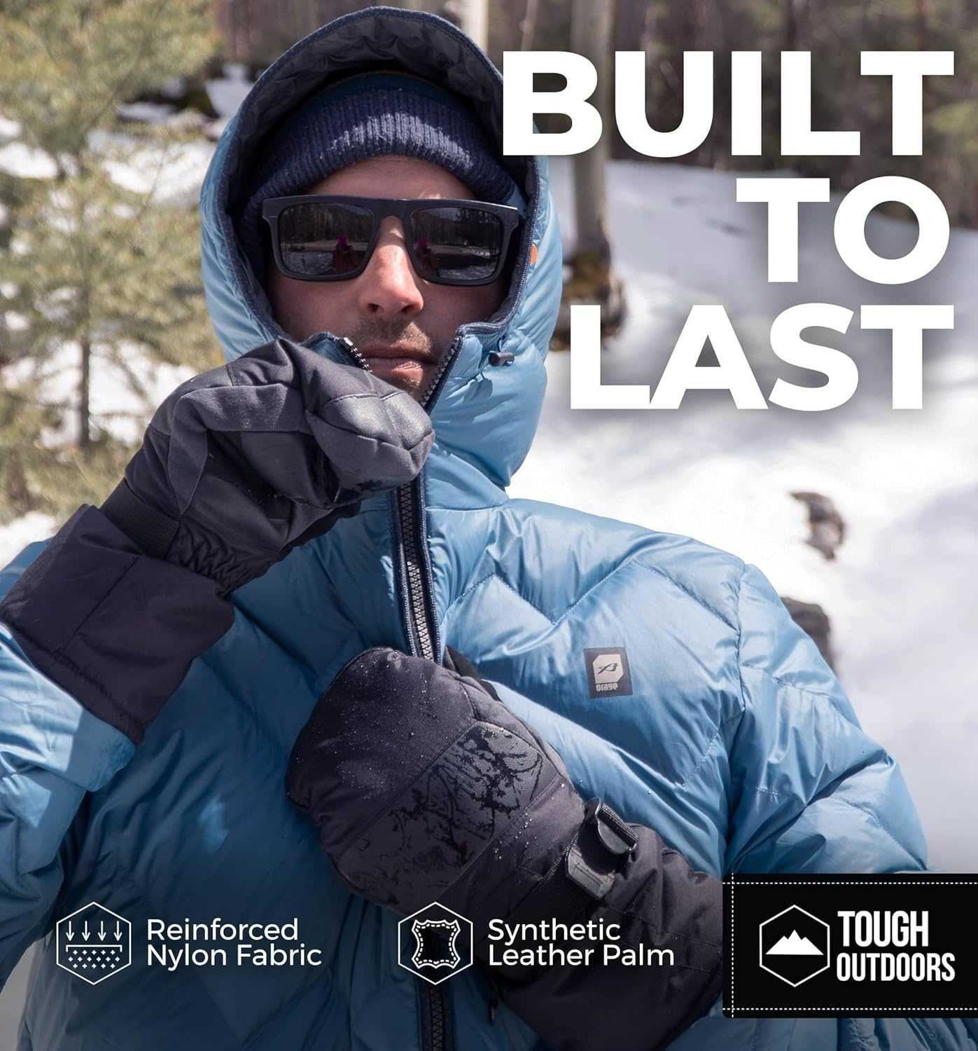 Outdoors Waterproof Ski Mittens Men Women Insulated Snowboarding Gloves Men Women for Snow Snowboard Skiing Winter Z251017