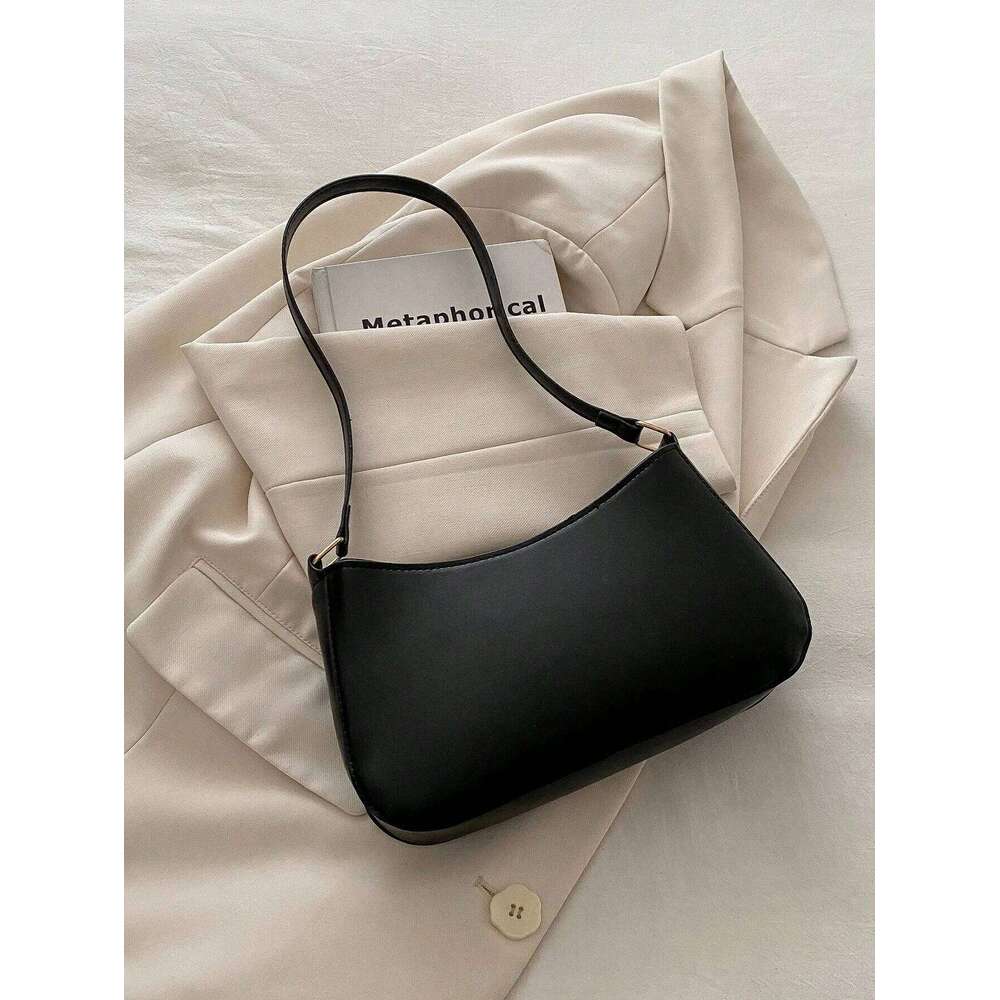 Women Handbag, New Autumn/Winter Commuting Shoulder Under-Arm Bag, Korean Fashion Crossbody Bag With Bow Decoration