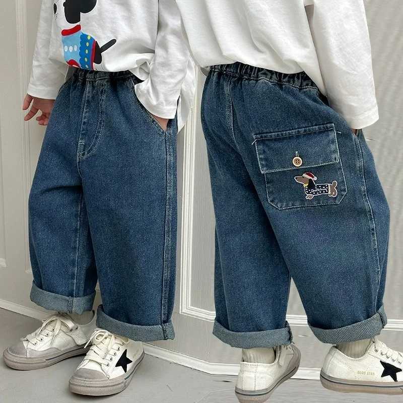 Boys Jean Pants Long Trousers Denim 2025 New Arrive Spring Autumn Babys Kids Teenagers High Quality School Childrens ClothingT251017