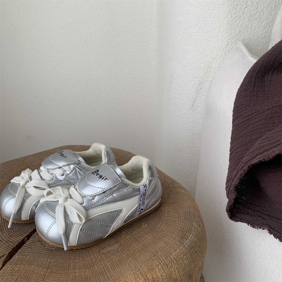 Cute Flip Winter Toddler Shoes for Children Aged 136 Girls Training Shoes Boys Baby Shoes W251017