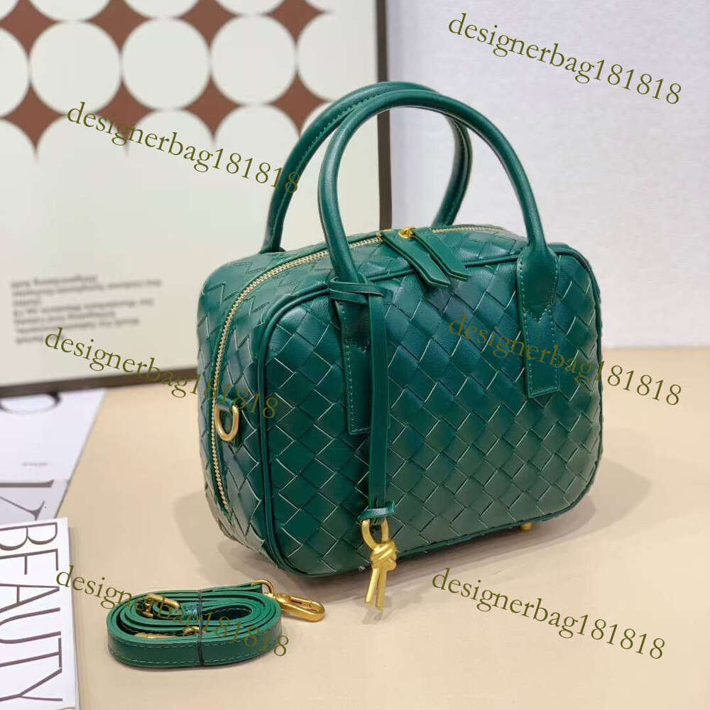 designer bag tote bag New Woven Handbag Women's Crossbody High-End Light Luxury Niche Boston Shoulder Bag Style