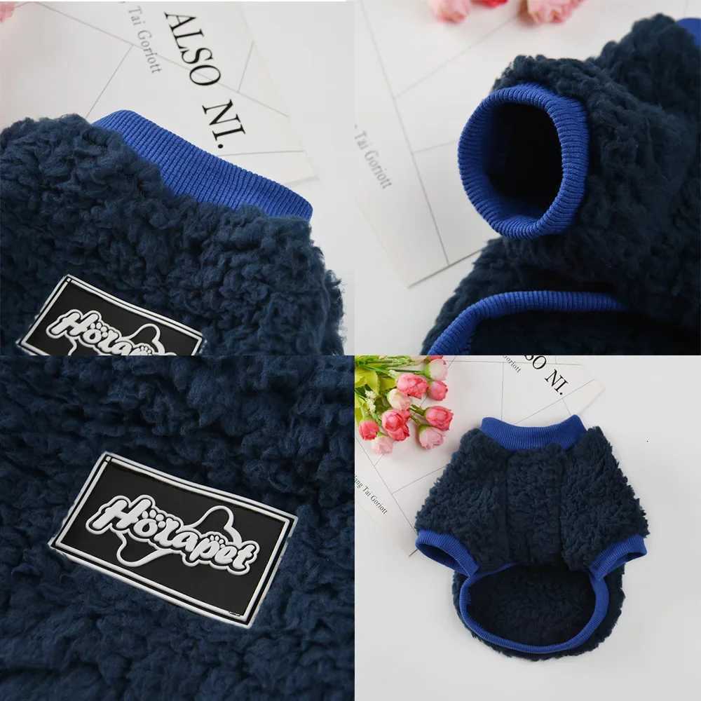 Pet Dog Clothes Winter Warm Fleece Dog Jacket Coat For Small Medium Dogs Cats Windproof Puppy Clothing French Bulldog CostumeW251017