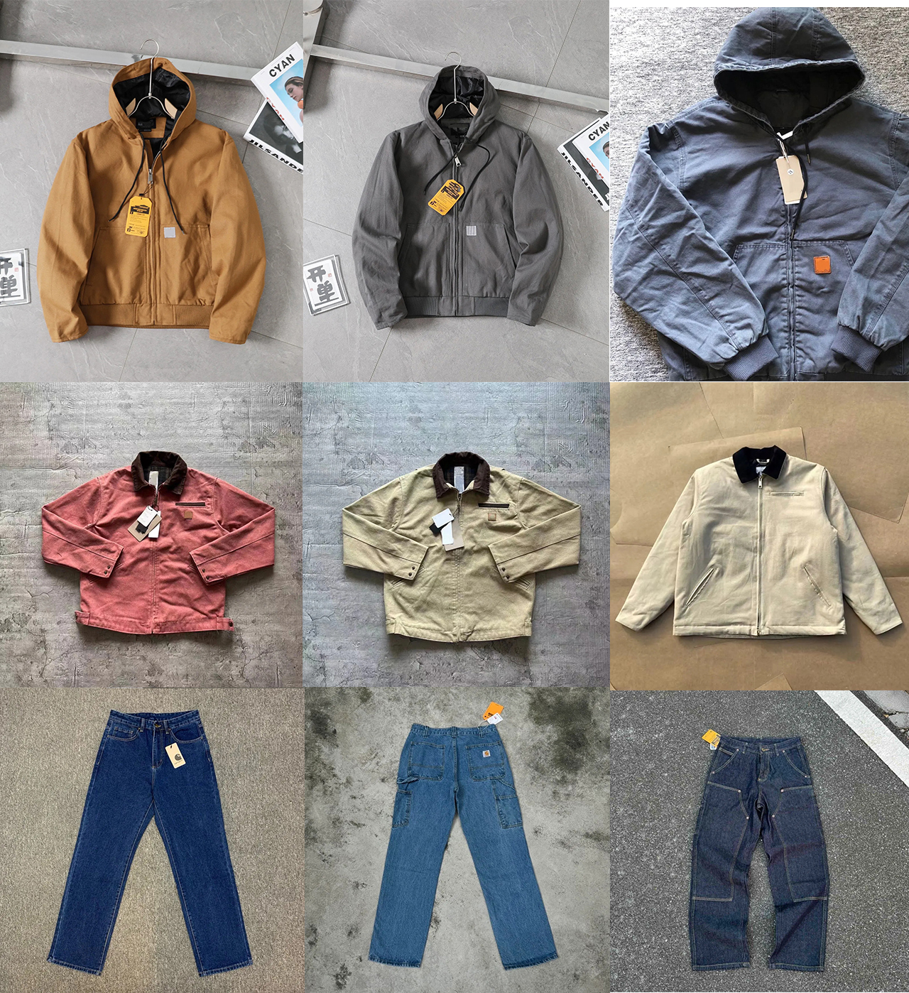 puffer jacket mens jackets designer mens Thick hooded sweatshirt jacket top quality 100% cotton coat mesh lining work jacket wholesale 2 piece 10% OFF US SIZE S-XL