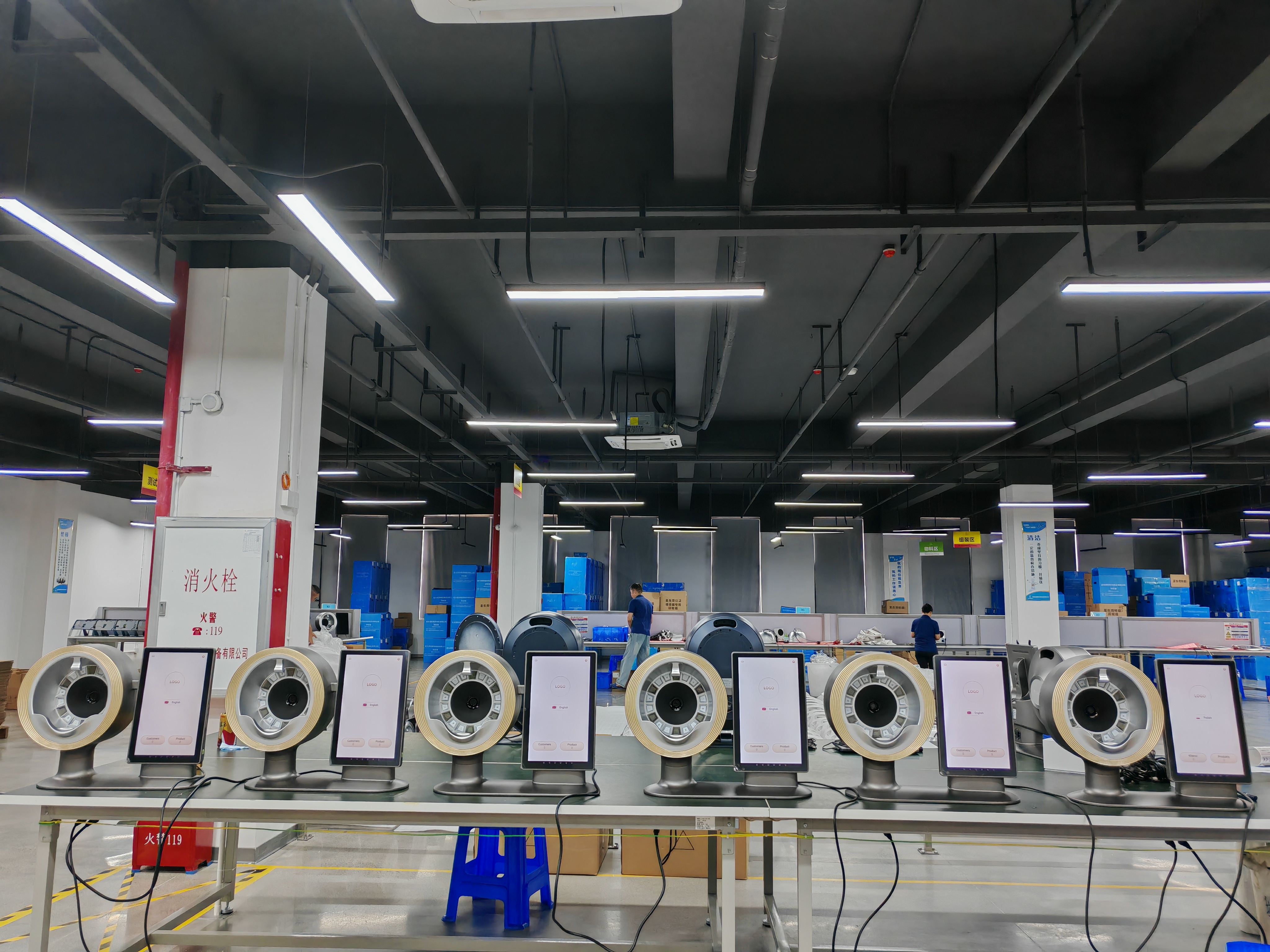 Facial and scalp dual test Skin Analyzer Face Detector 3D New Model Face Skin Analyzer Scanner Device Aesthetics Dermatology Intelligent Detector Skin