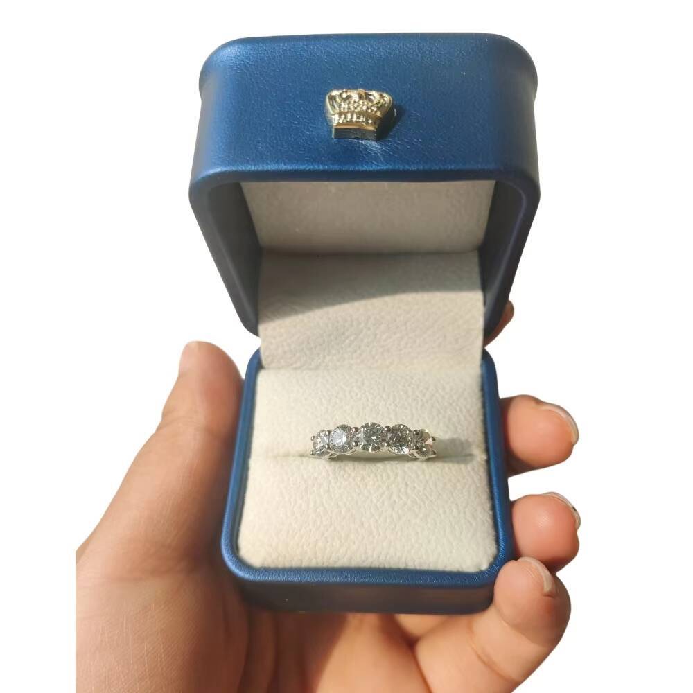 IGI Certificate Lab Grown Diamond Engagement Ring Cvd Hpht Round Cut 14K 18K Solid Gold Fine Jewelry Lab Diamond Wedding Rings