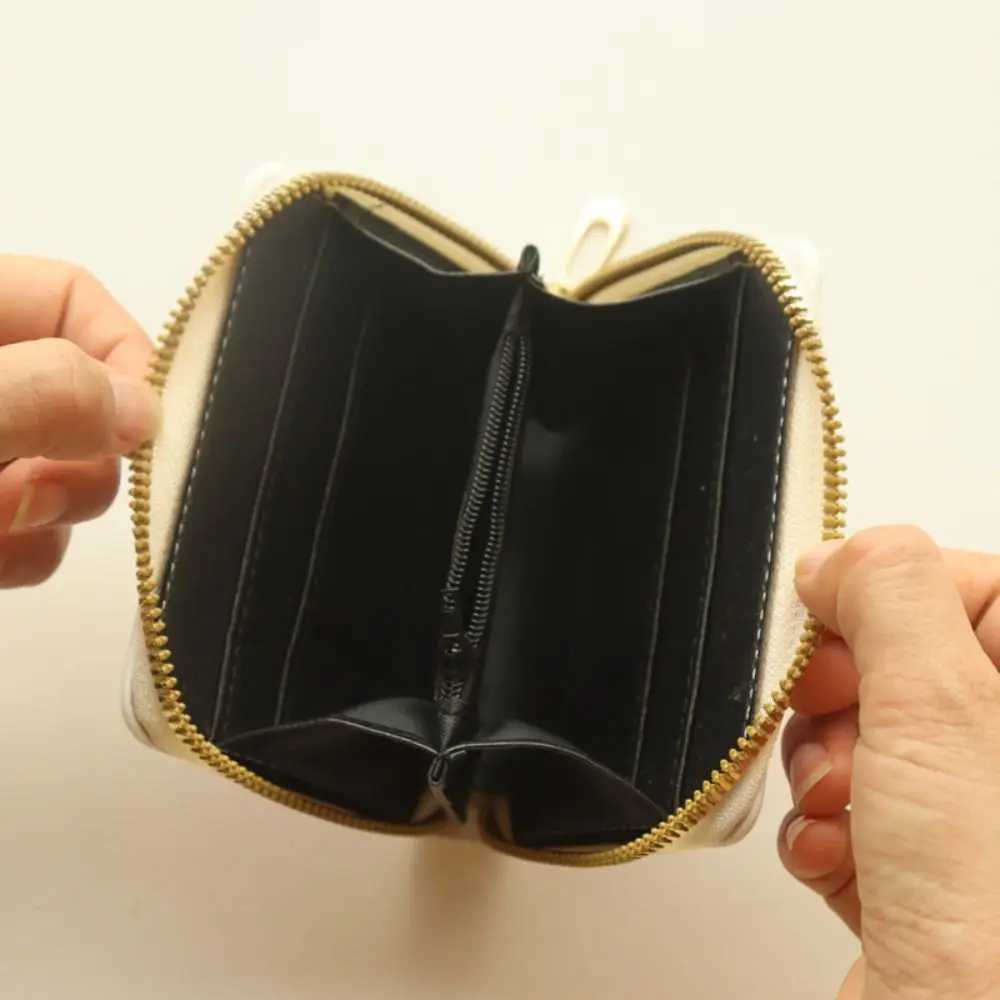 Cute Cartoon Capybara Money Coin Purse PU Leather Zipper Credit Card Holoder INS Style Card Wallets for Girls Students GiftW251017