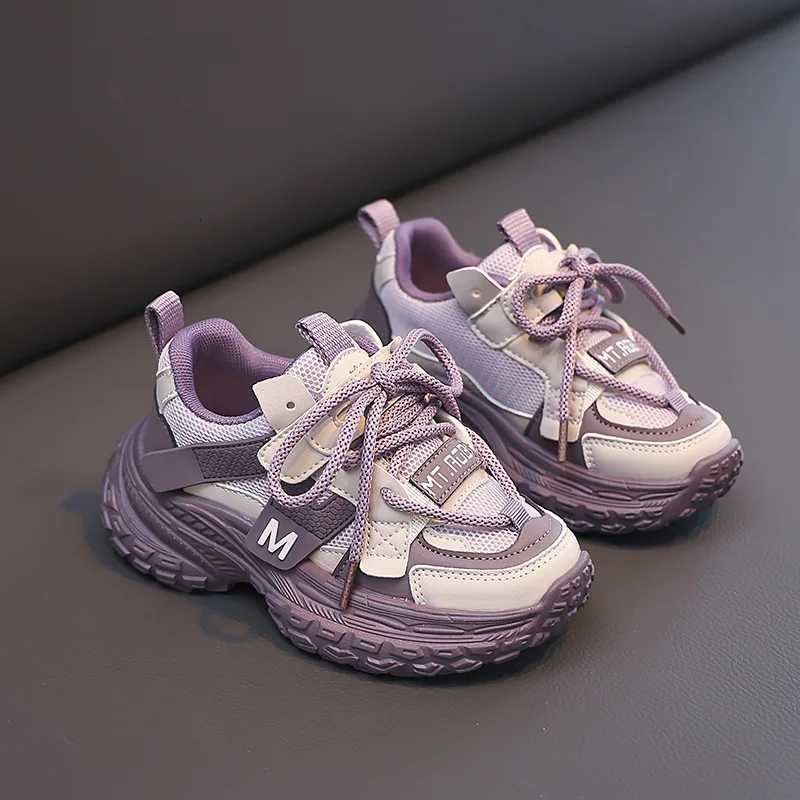 Autumn Kids Sneakers Casual Sport Shoes for Boys Patchwork Color Soft PU Leather Breathable Tennis Shoes 2025T251017